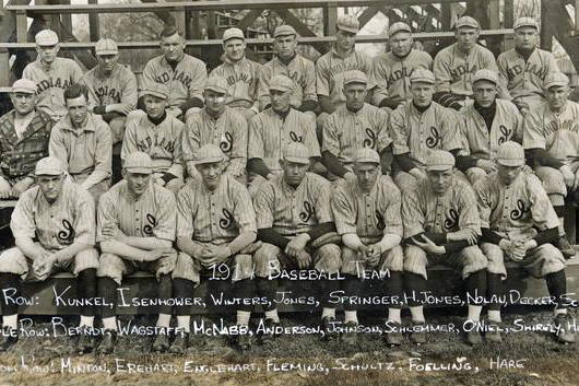 Sherman Minton IU baseball 1914