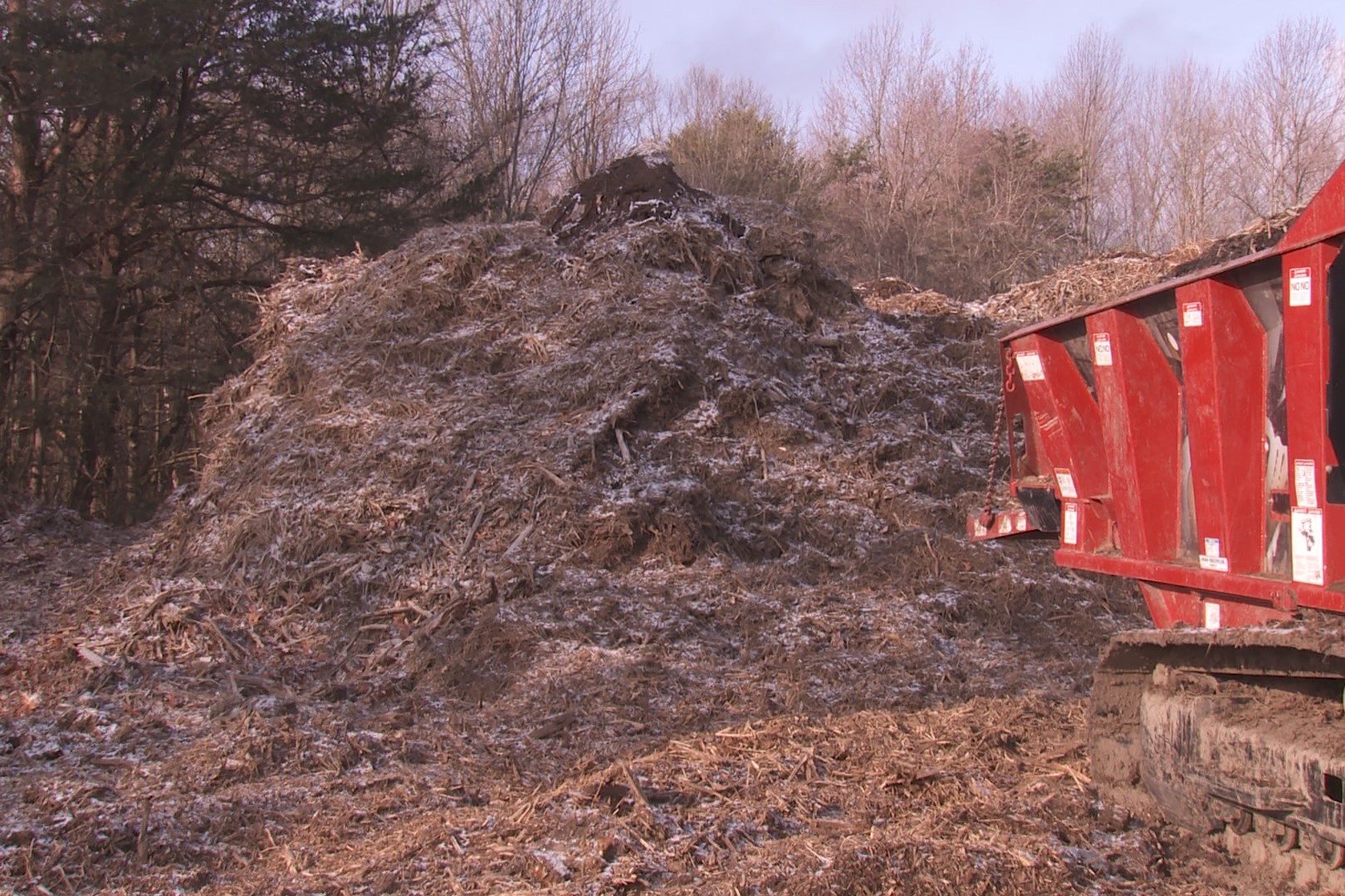 Mulch at Green Earth compost