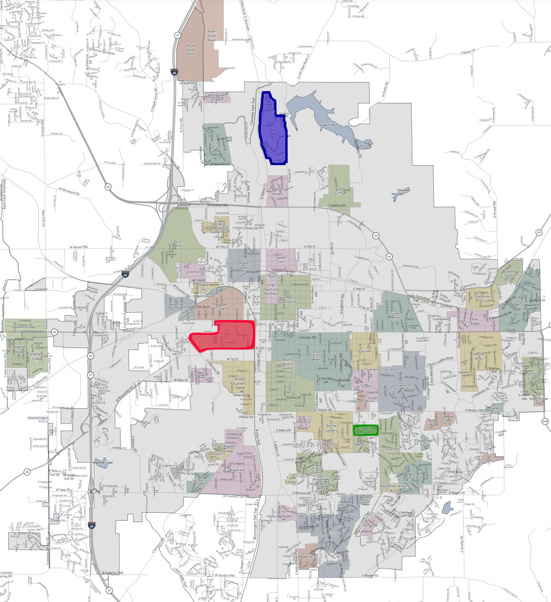 2022 neighborhood grants map 