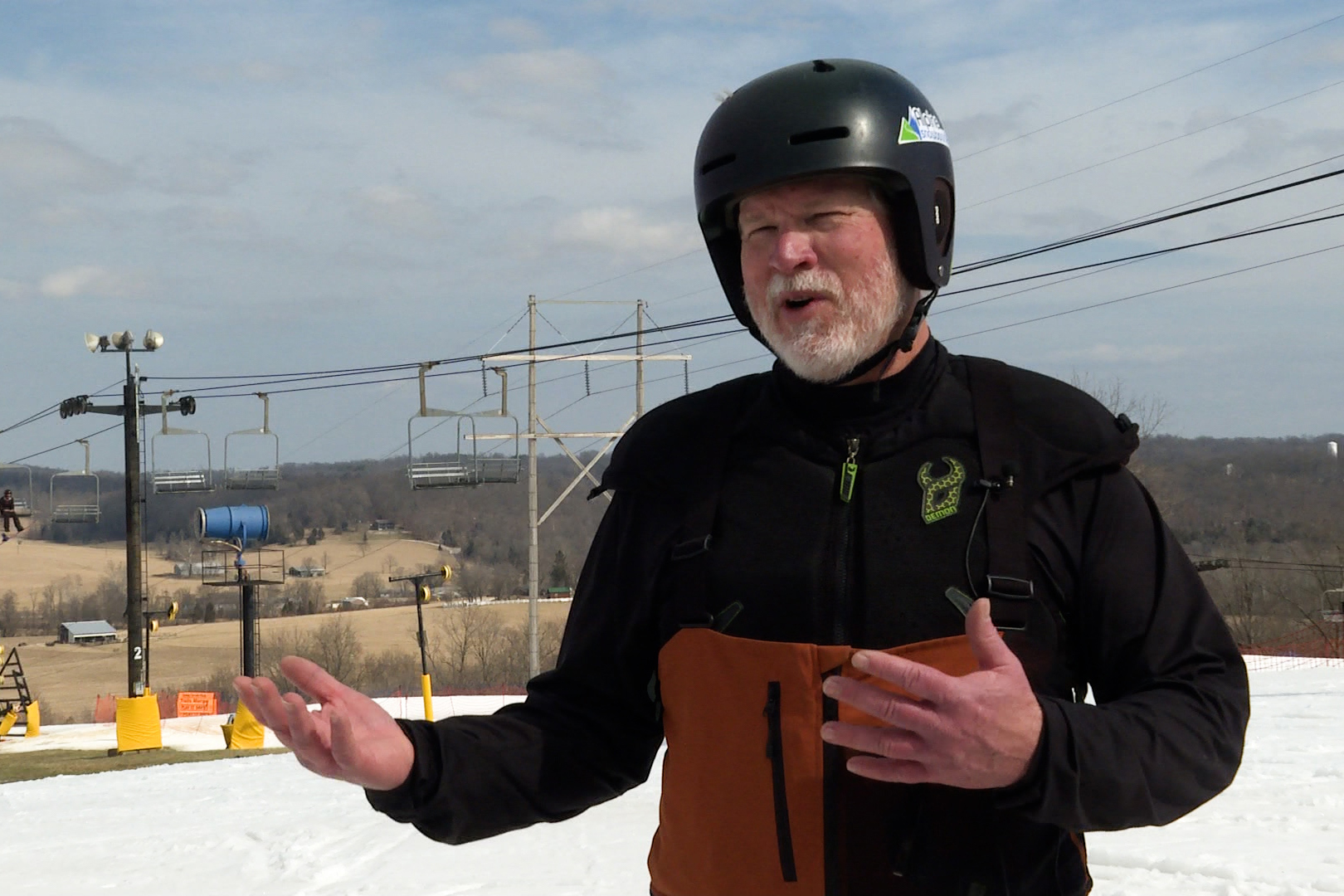 Bloomington resident and Paoli Peaks regular David Wilcox