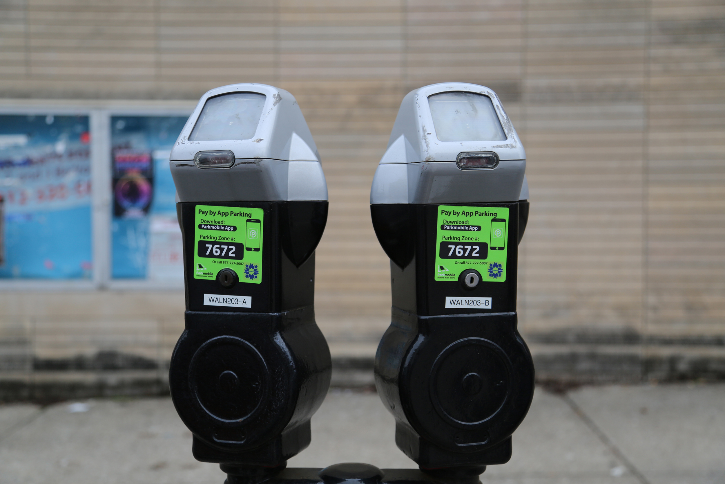 Parking meters