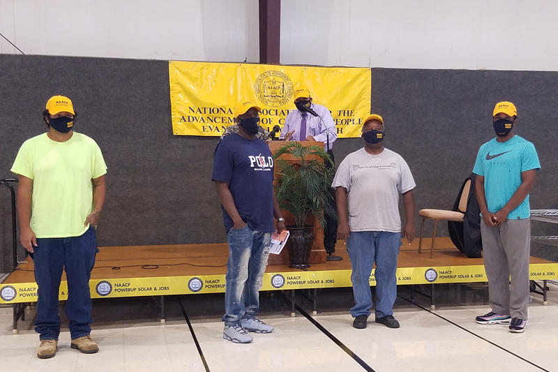 NAACP solar workers