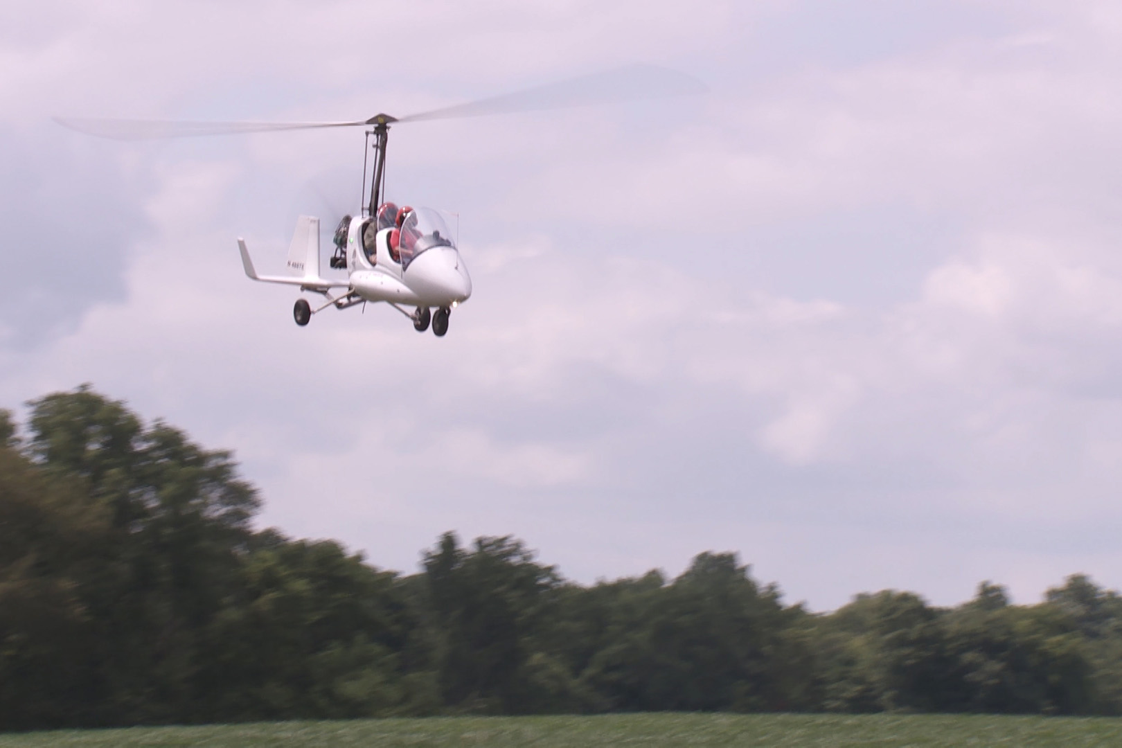 copter in flight