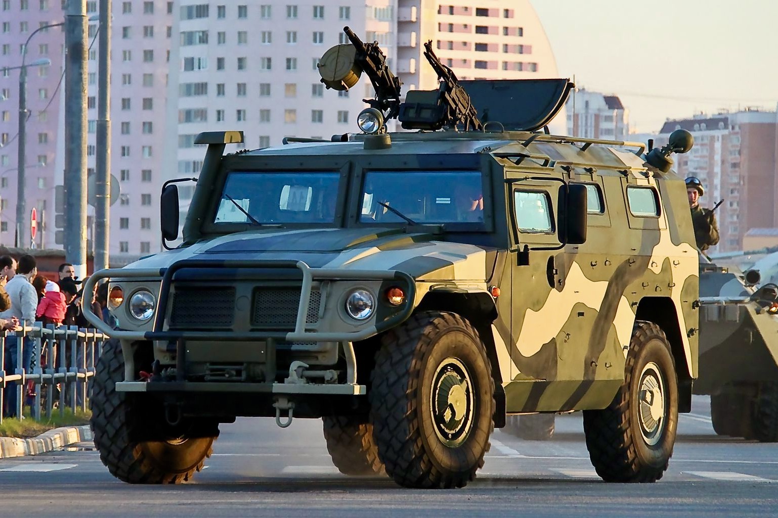 Russian Tigr armored truck