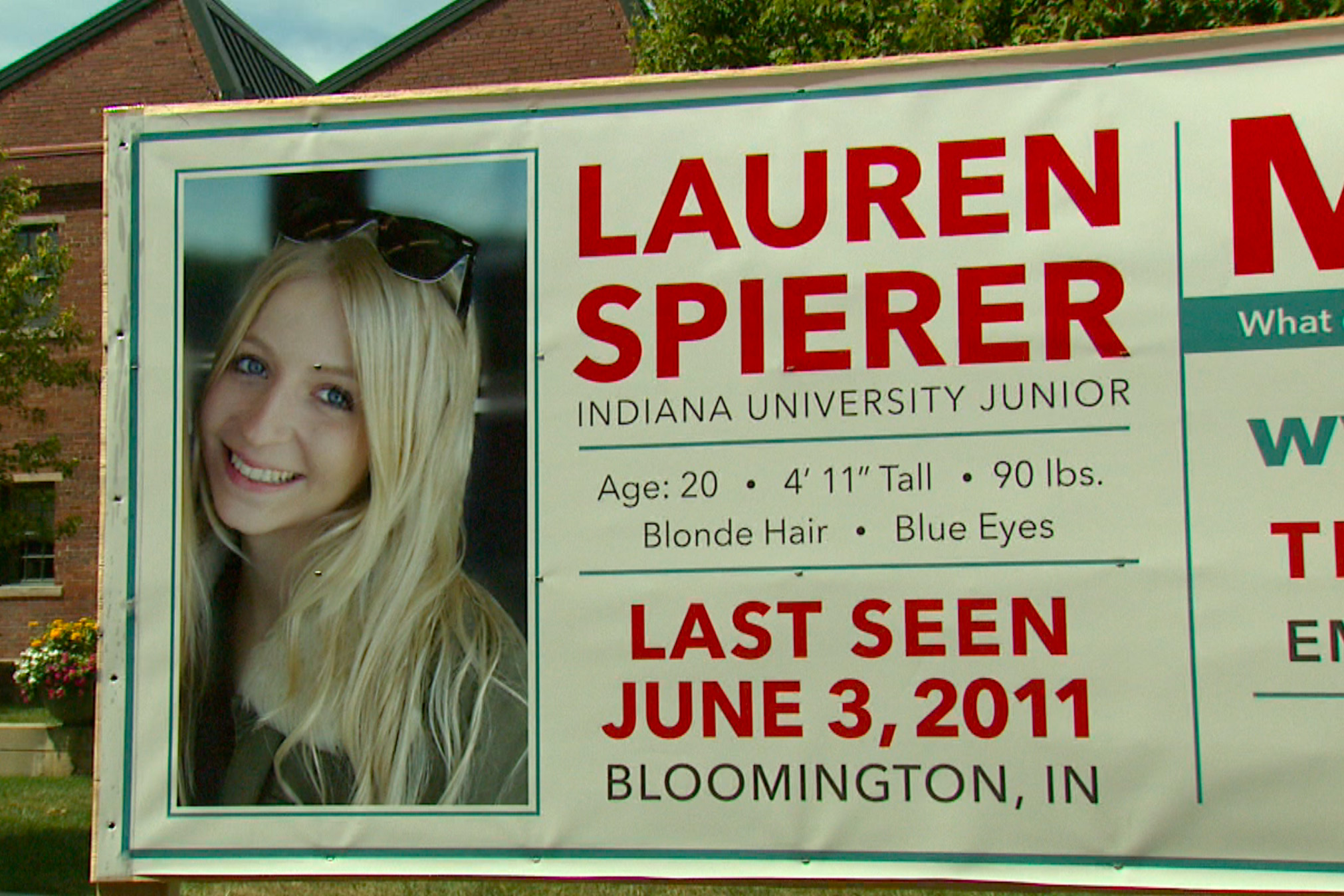 Lauren Spierer missing person flier