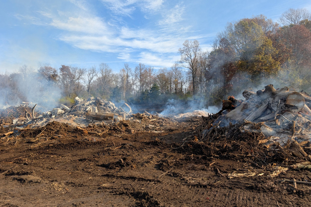 Terre Haute controlled burn