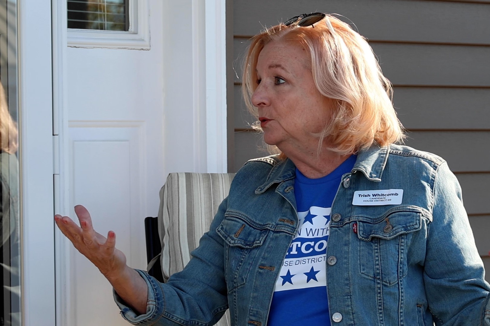 trish whitcomb canvassing