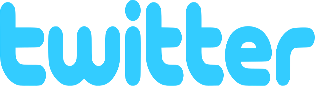 A Twitter logo for web posts.