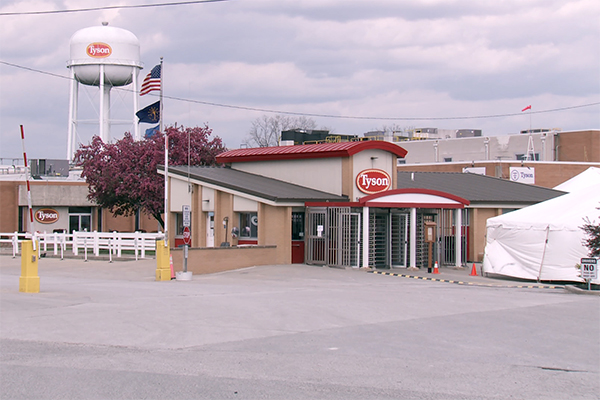 Tyson Meatpacking Plant Logansport