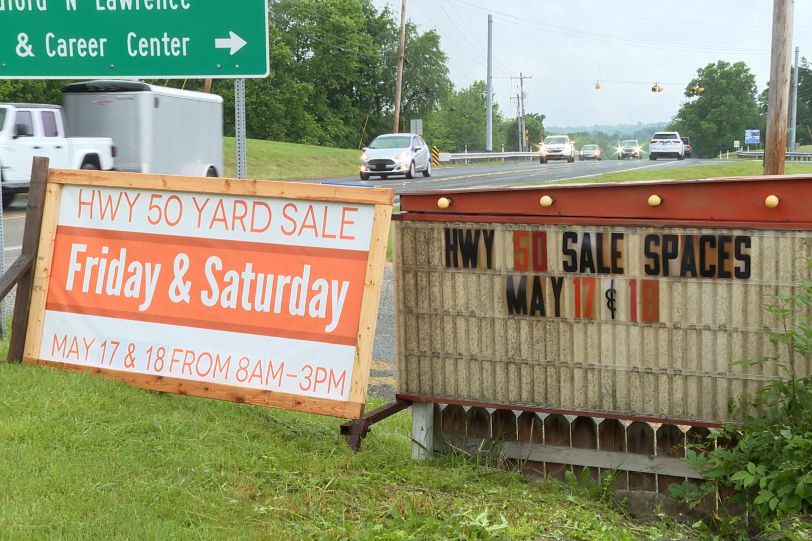 US 50 Yard Sale begins news Indiana Public Media