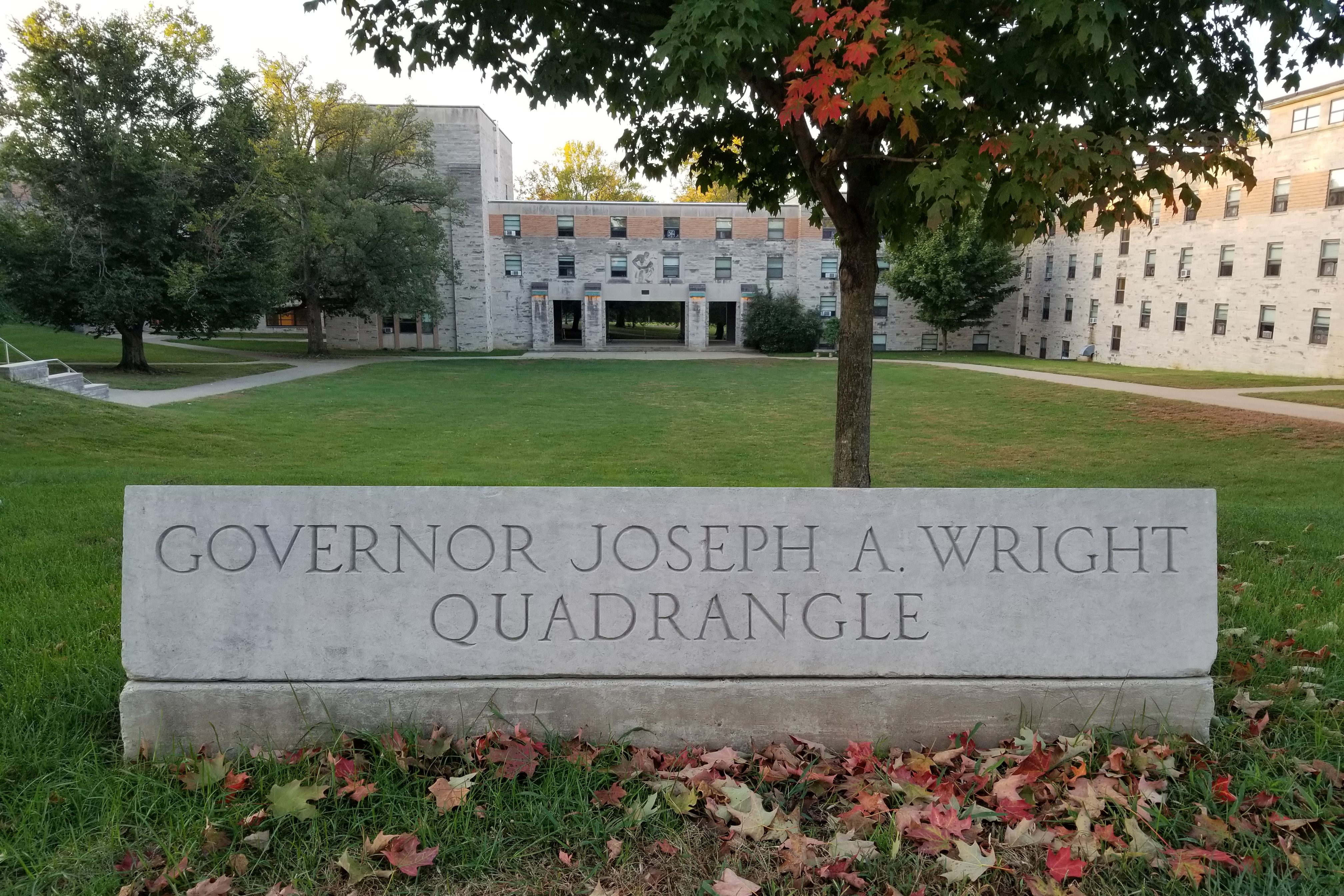 Wright Quadrangle dorms at Indiana University-Bloomington.