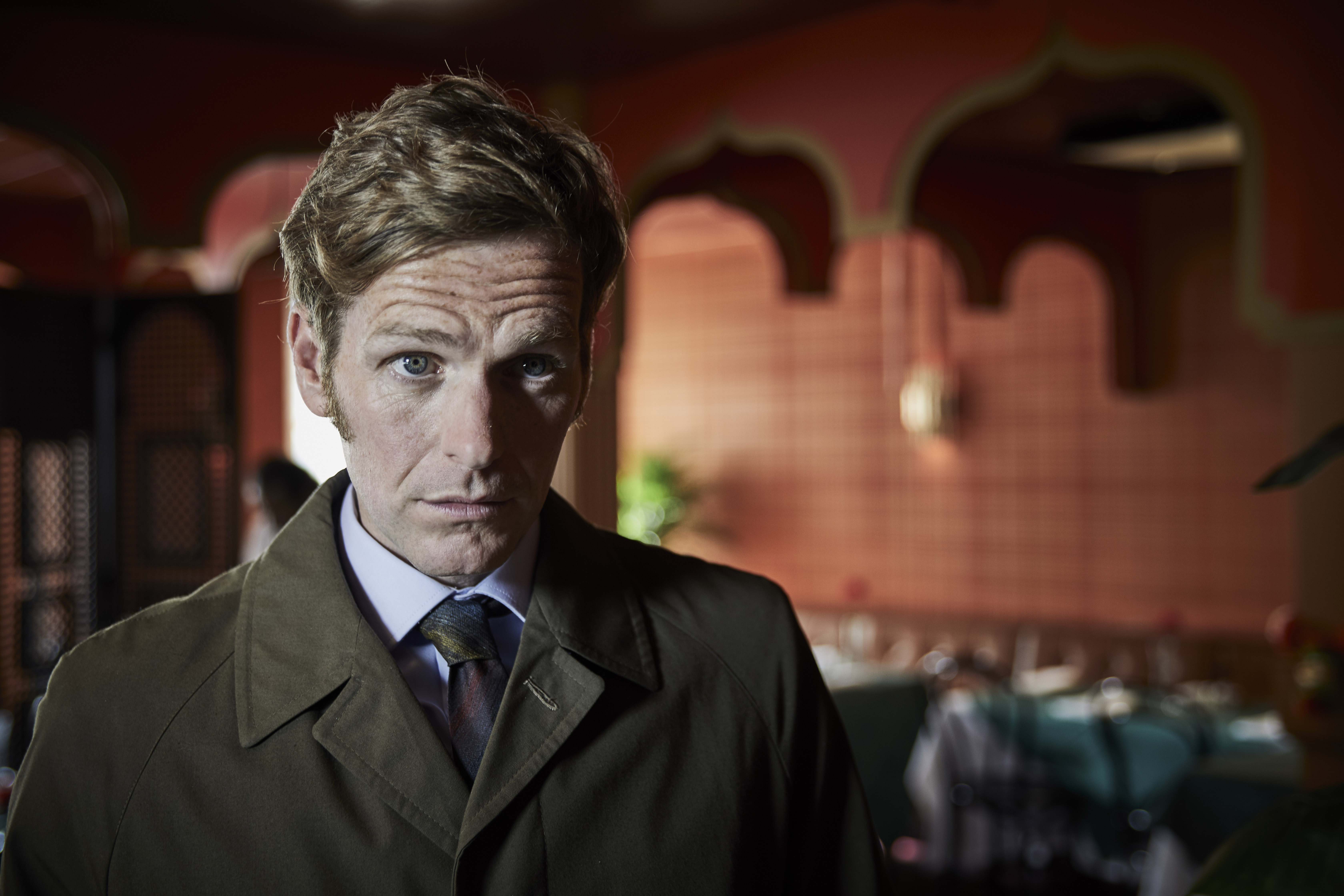 Shaun Evans as Endeavour Morse