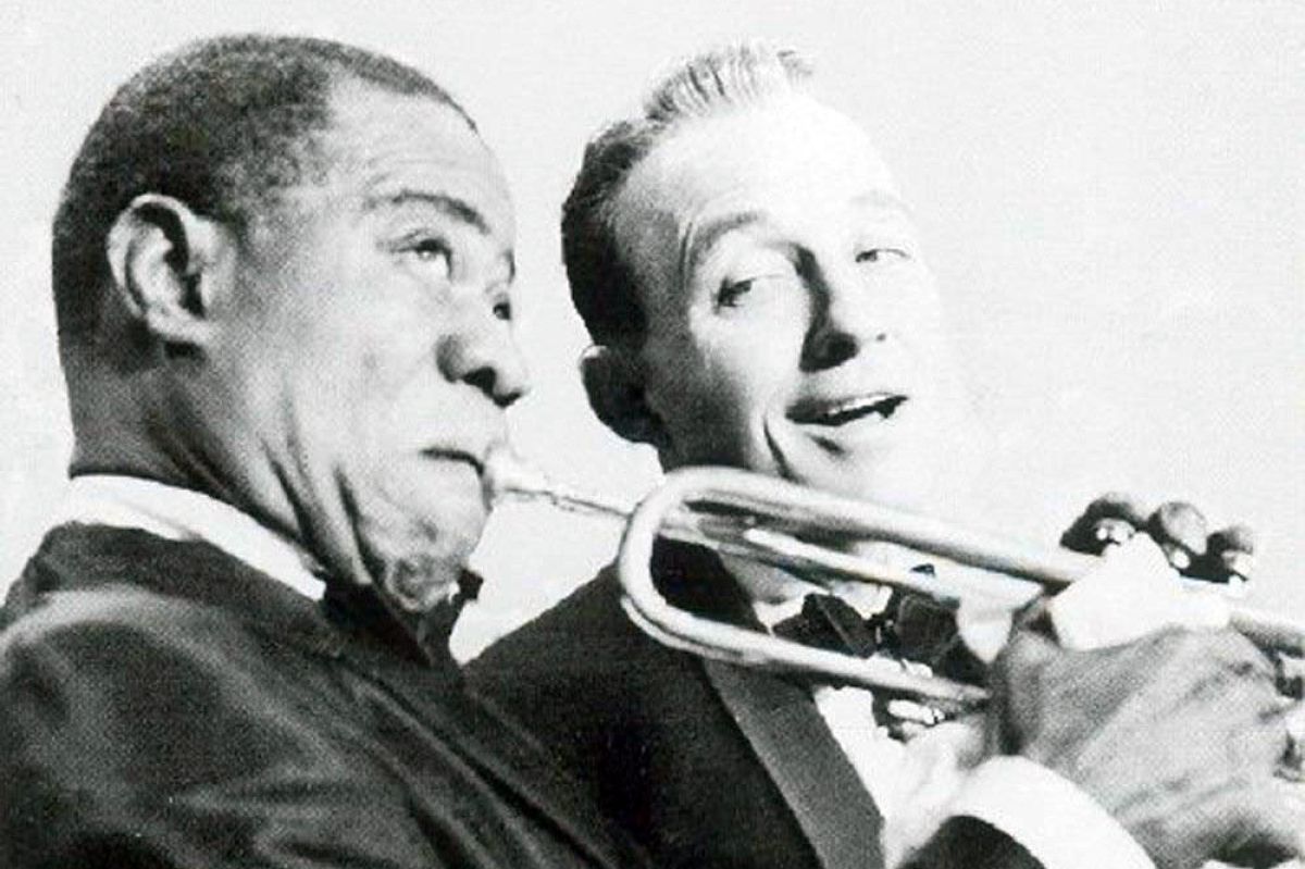 bing crosbey and louis armstrong