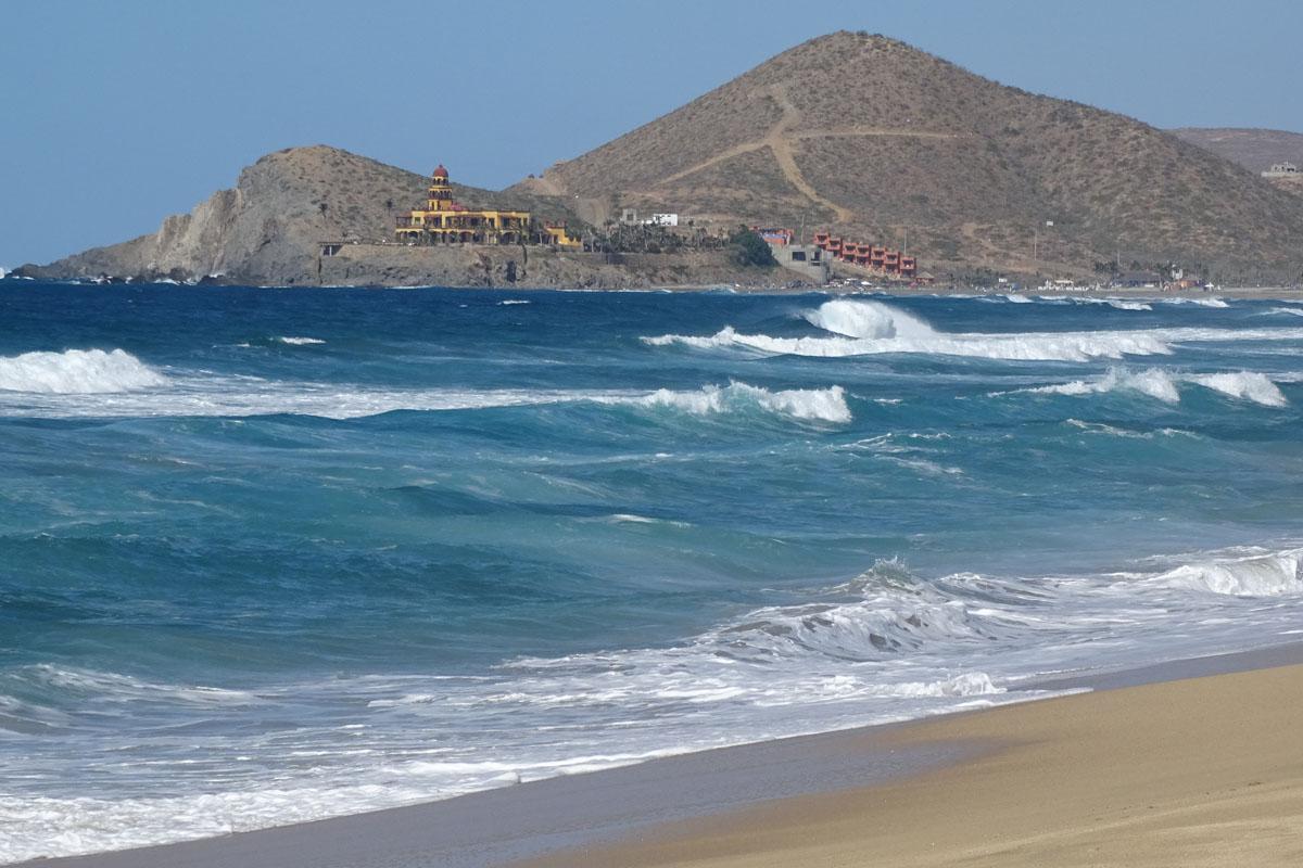 Photo of a beach in Baja Cailfornia.