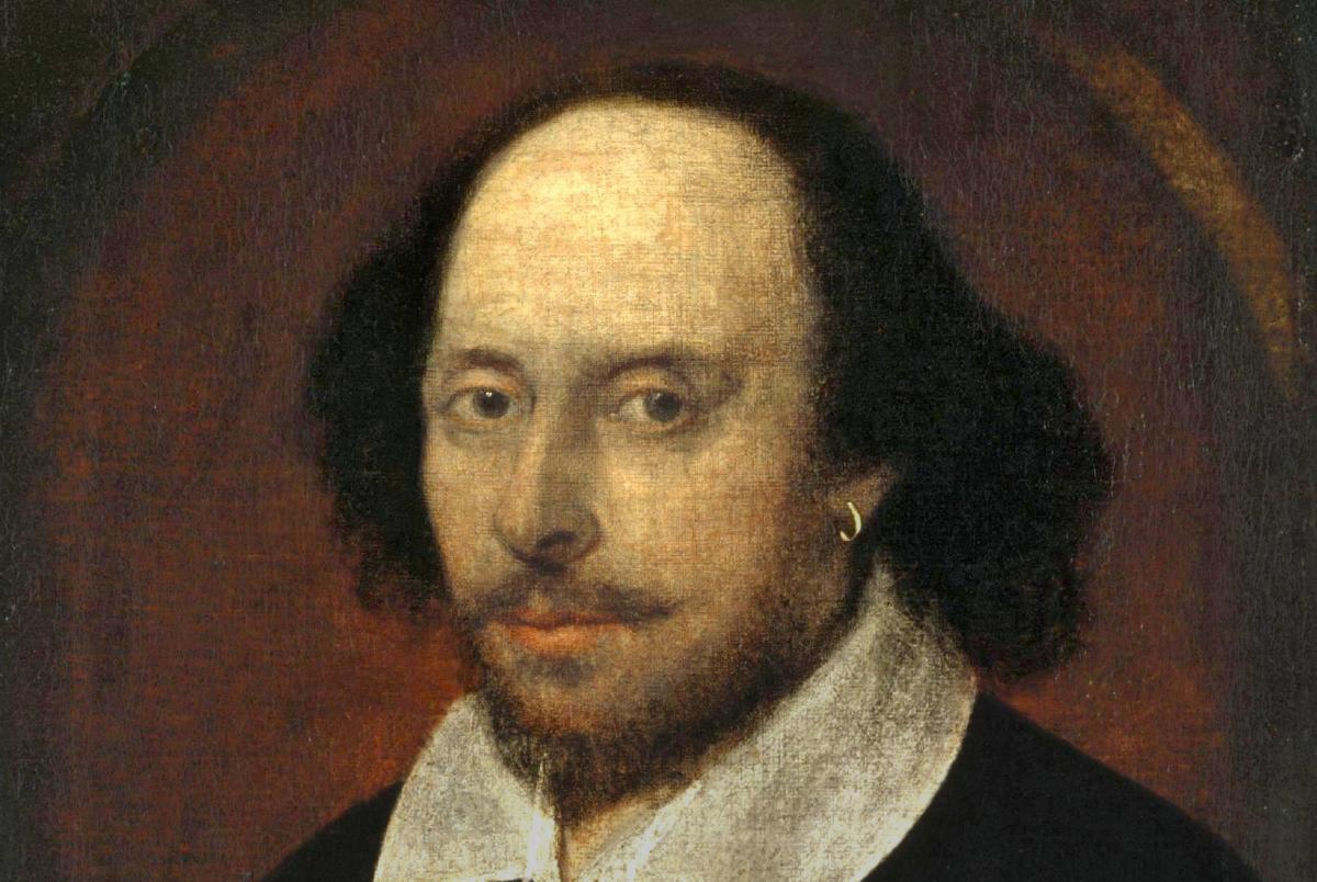 Painting of Shakespeare.
