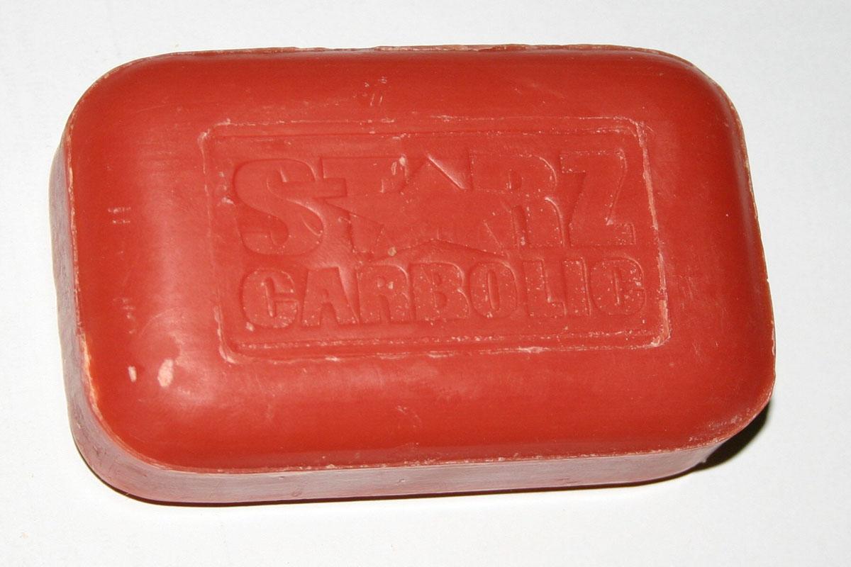 Photo of a bar of soap.