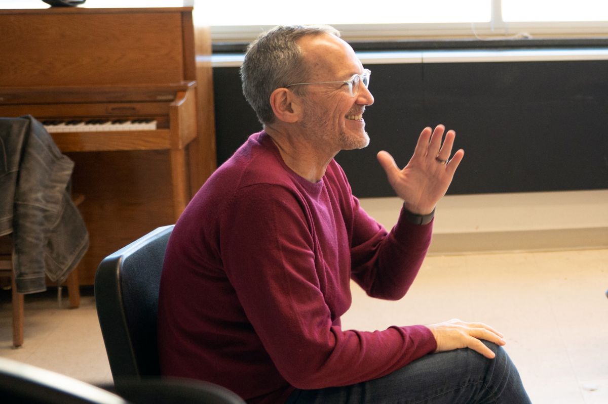 Composer Osvaldo Golijov meets with Students at the Jacobs School of Music