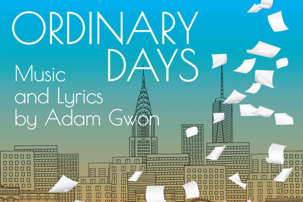 Ordinary Days by Adam Gwon on Zoom from Cardinal