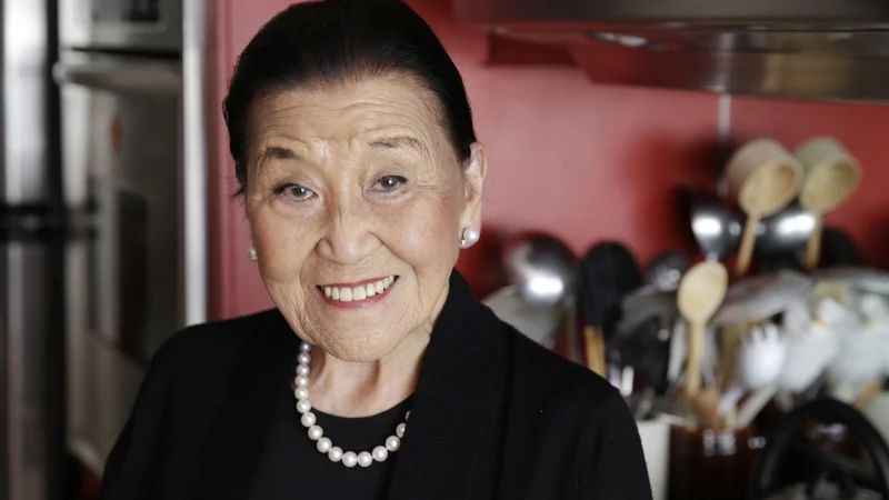 Cecilia Chang smiling in her kitchen