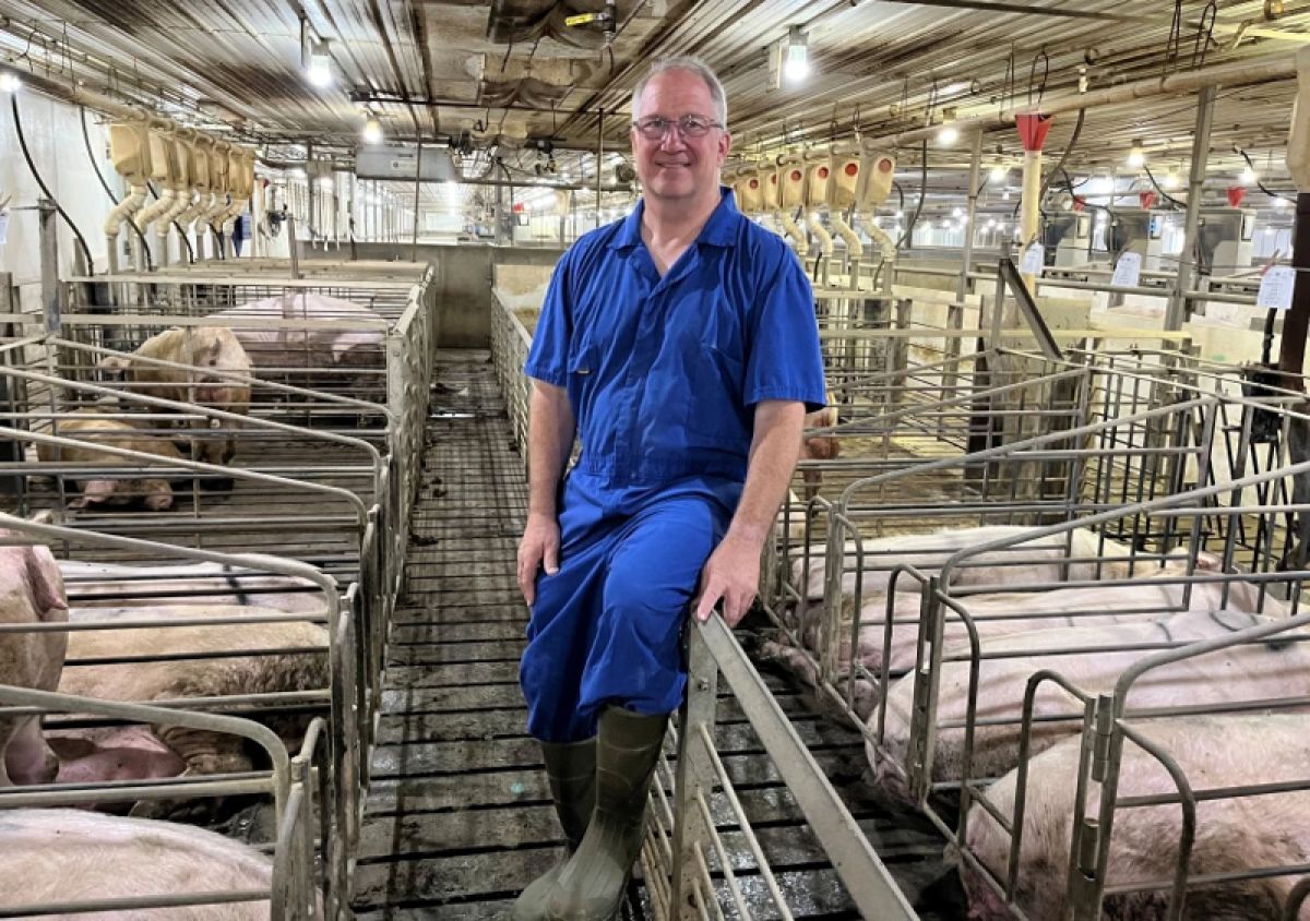 Dwight Mogler of Pig Hill Farms
