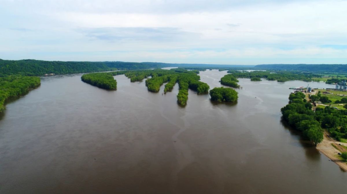 The Mississippi River basin