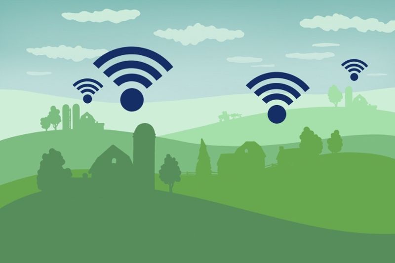 barns with wifi symbols above