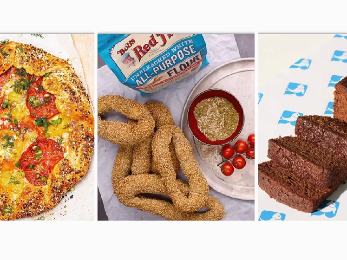 Bagels, quiche, fish platters, honey cake and sweet kugel