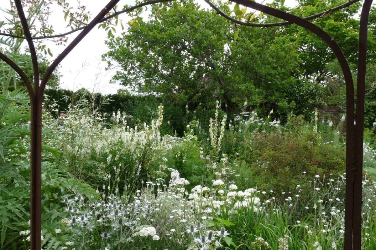 The White Garden at Sissinghurst Castle