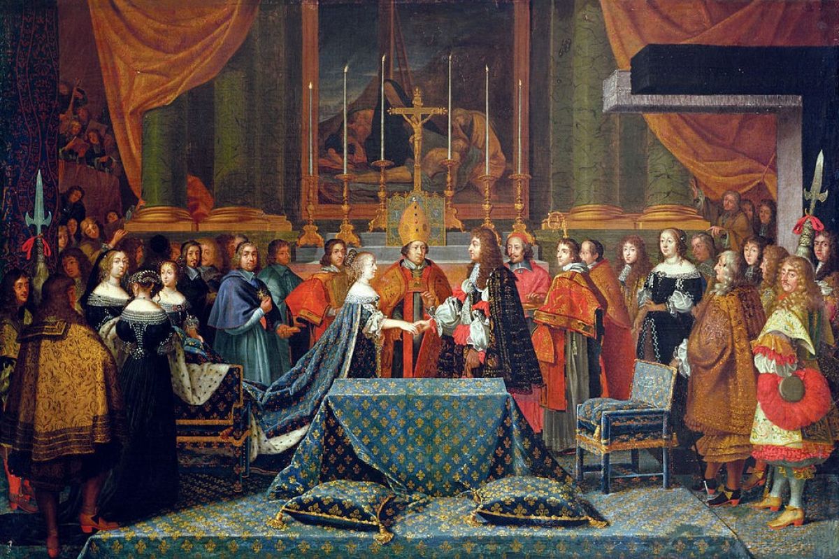 Wedding of Louis XIV 