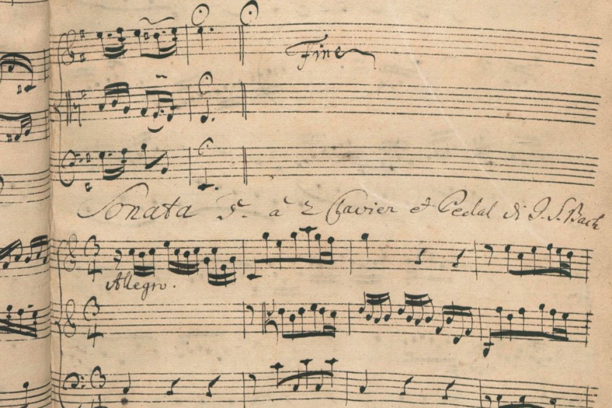 Old music manuscript