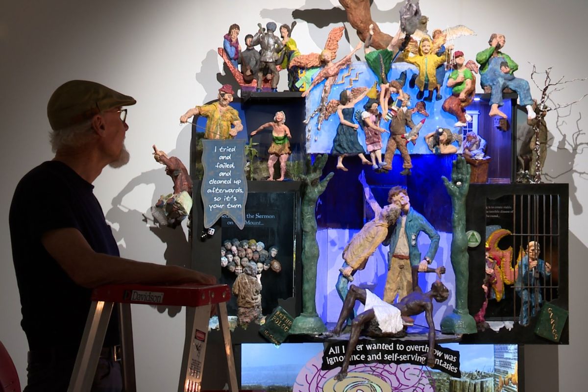 Kurt Vonnegut Altar by Keith L Andrews
