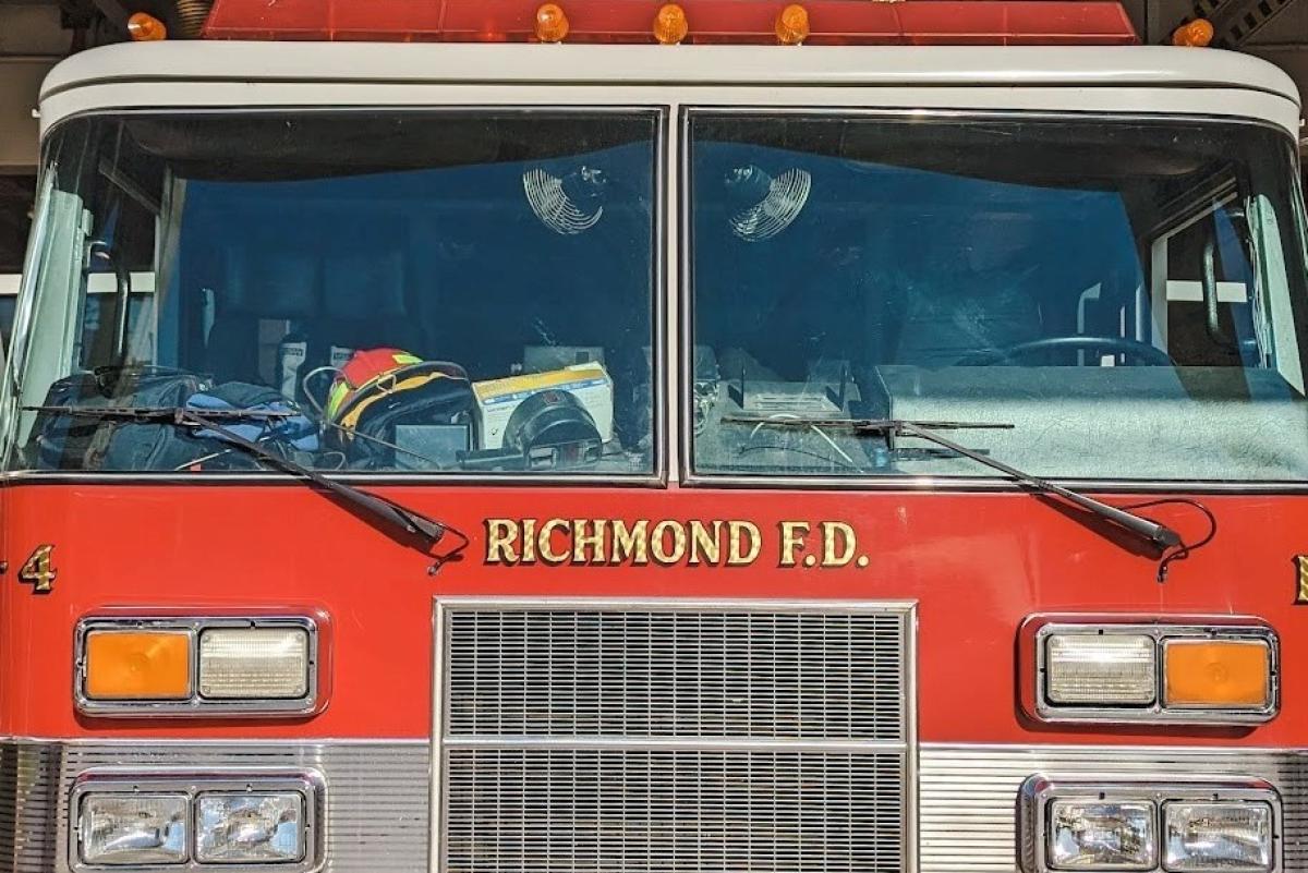 richmond fire truck