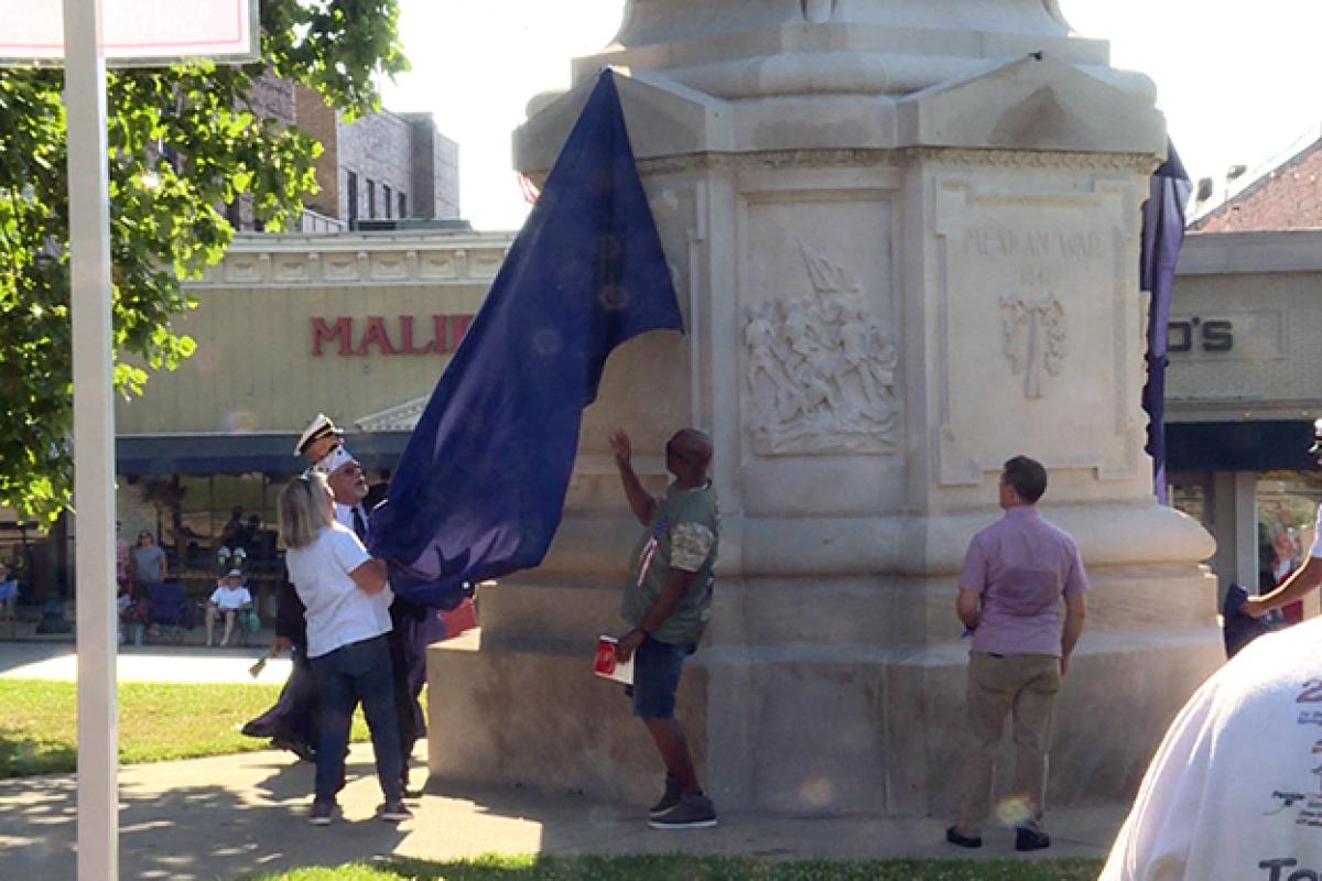 Alexander Memorial Monument Reveal