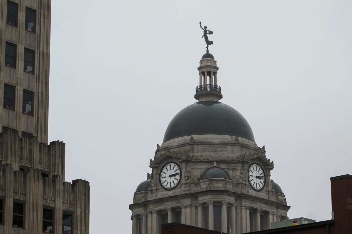 Allen County Courthouse in downtown Fort Wayne, Indiana.