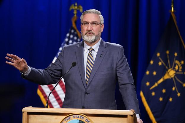 Indiana Governor Eric Holcomb
