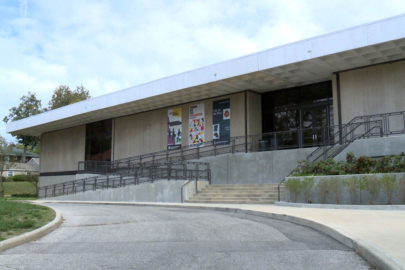 The exterior of the renovated IU Archaeology Museum