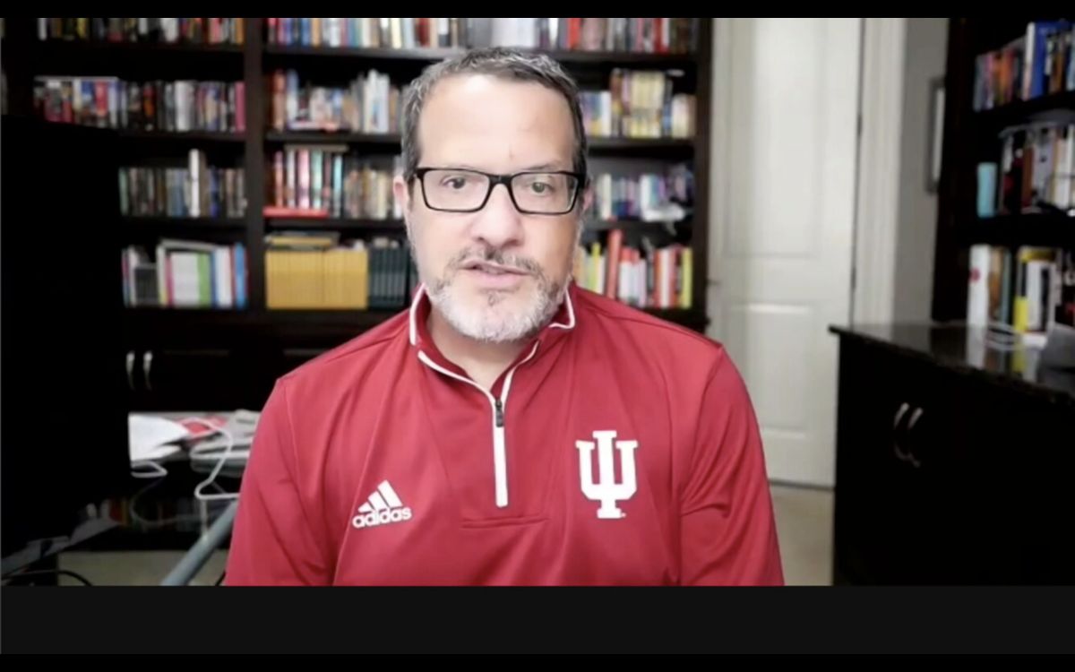 Dr. Aaron Carroll serves as the Chief Health Officer and leader of IU's COVID-19 medical response team.