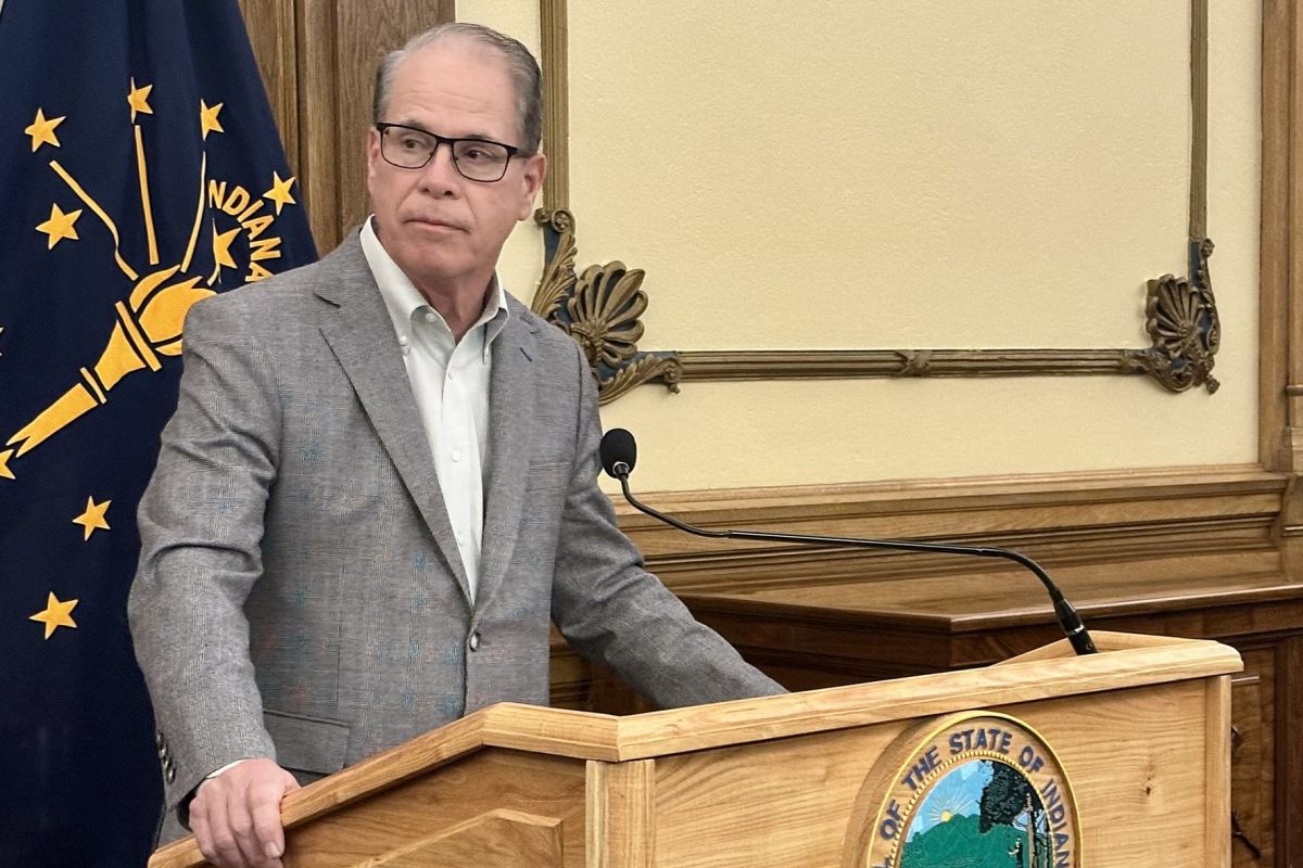 Gov. Mike Braun on Jan. 25, 2025