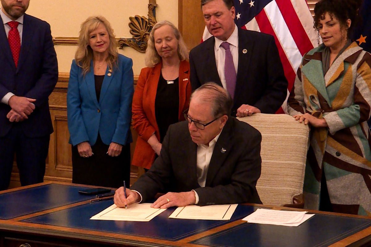 Gov. Mike Braun signed an executive order establishing a work group to look at ABA services. He said the work group will include parents of children receiving ABA therapy, lawmakers, doctors, experts and ABA providers.