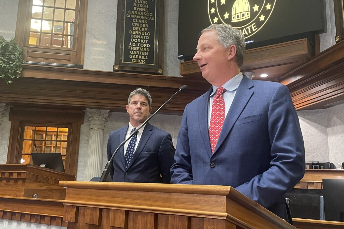 Budget discussions are ongoing at the Indiana Statehouse, as summarized by Senate President Pro Tempore Rodric Bray and House Speaker Todd Huston following the State of the State Address on Wednesday, Jan. 29, 2025.