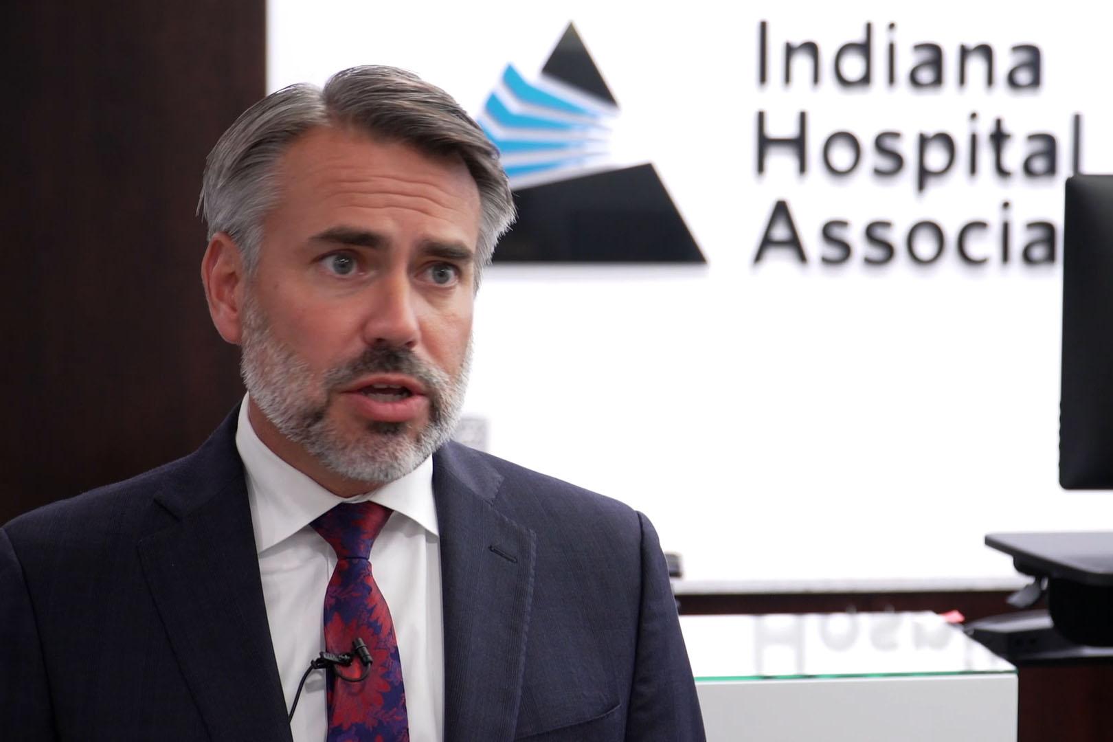 Brian Tabor, president of the Indiana Hospital Association