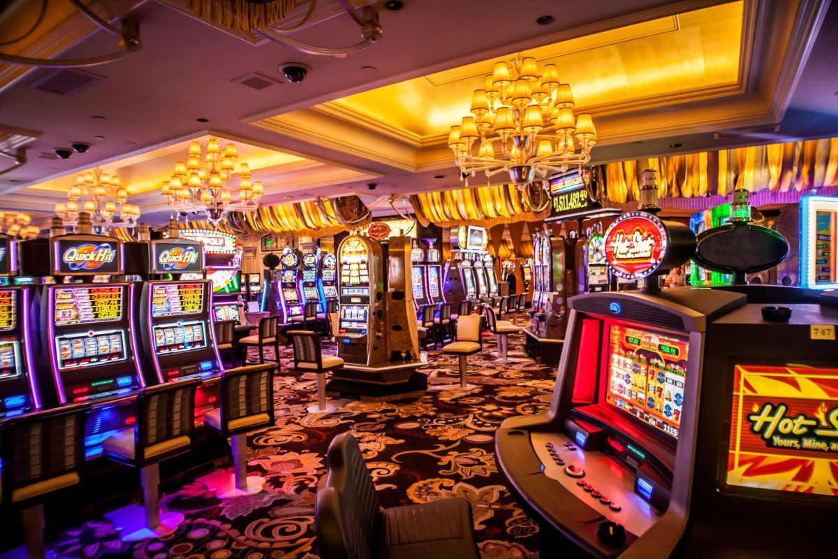 casino floor, gambling