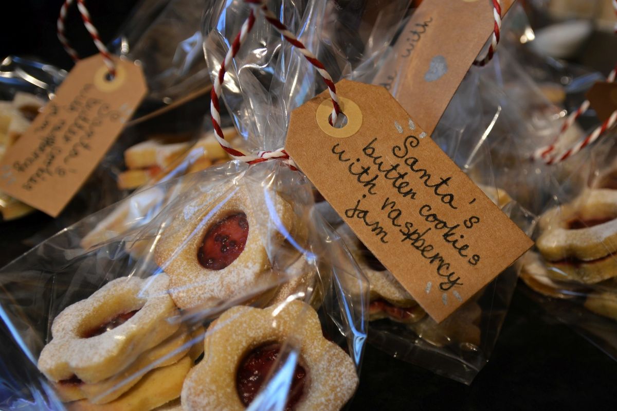 Christmas festive sweet cookies treats