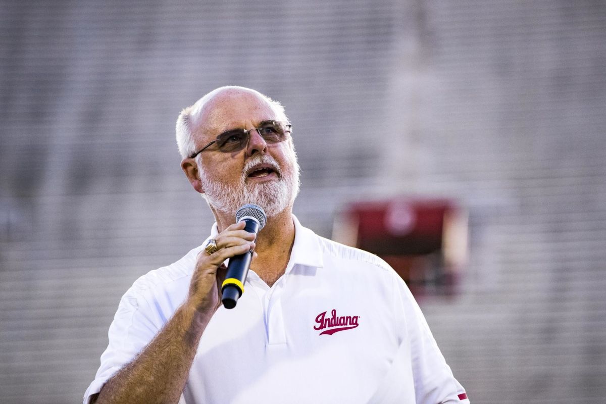 IU public address announcer Chuck Crabb