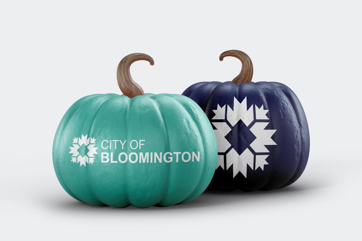 City of Bloomington pumpkins