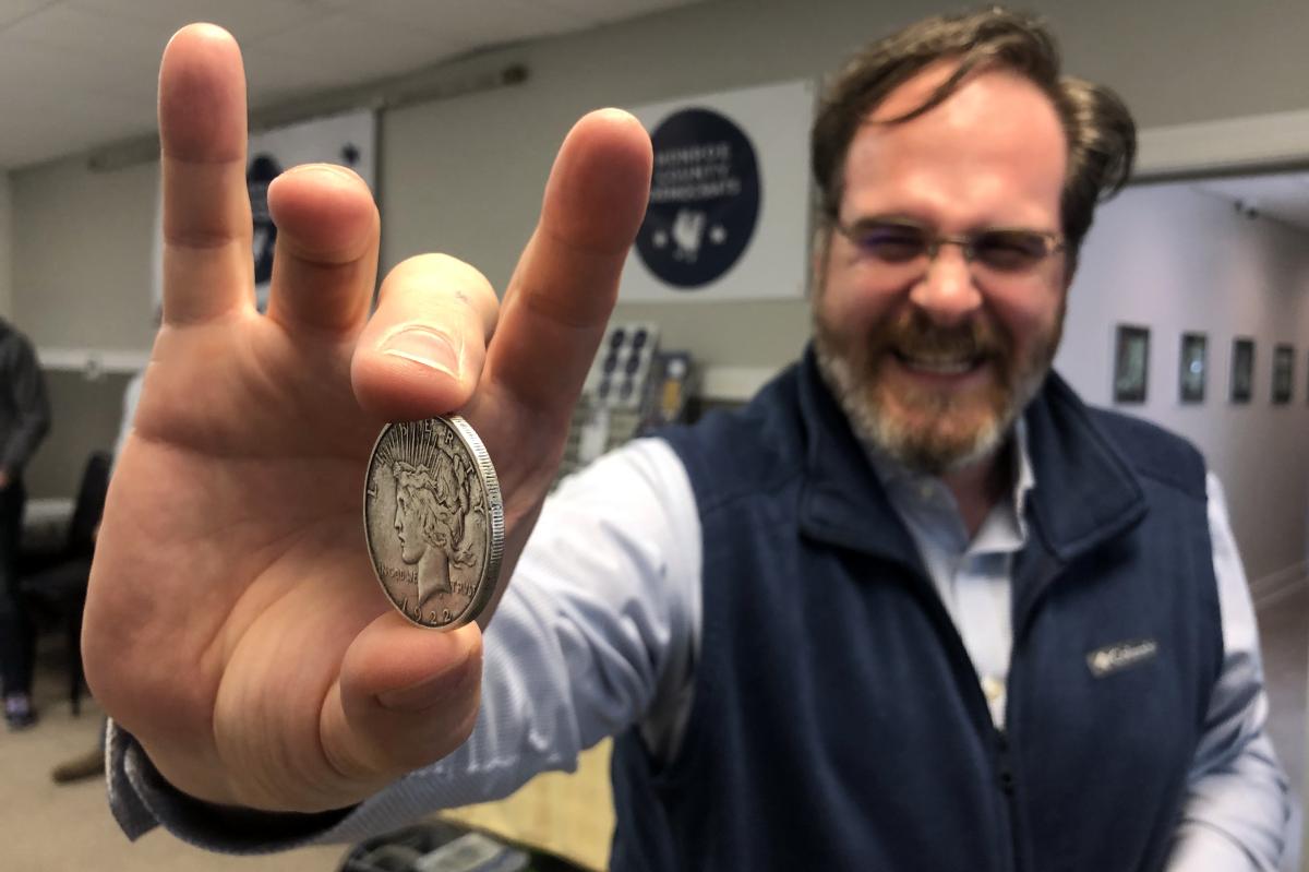 Monroe County Democratic Party coin flip