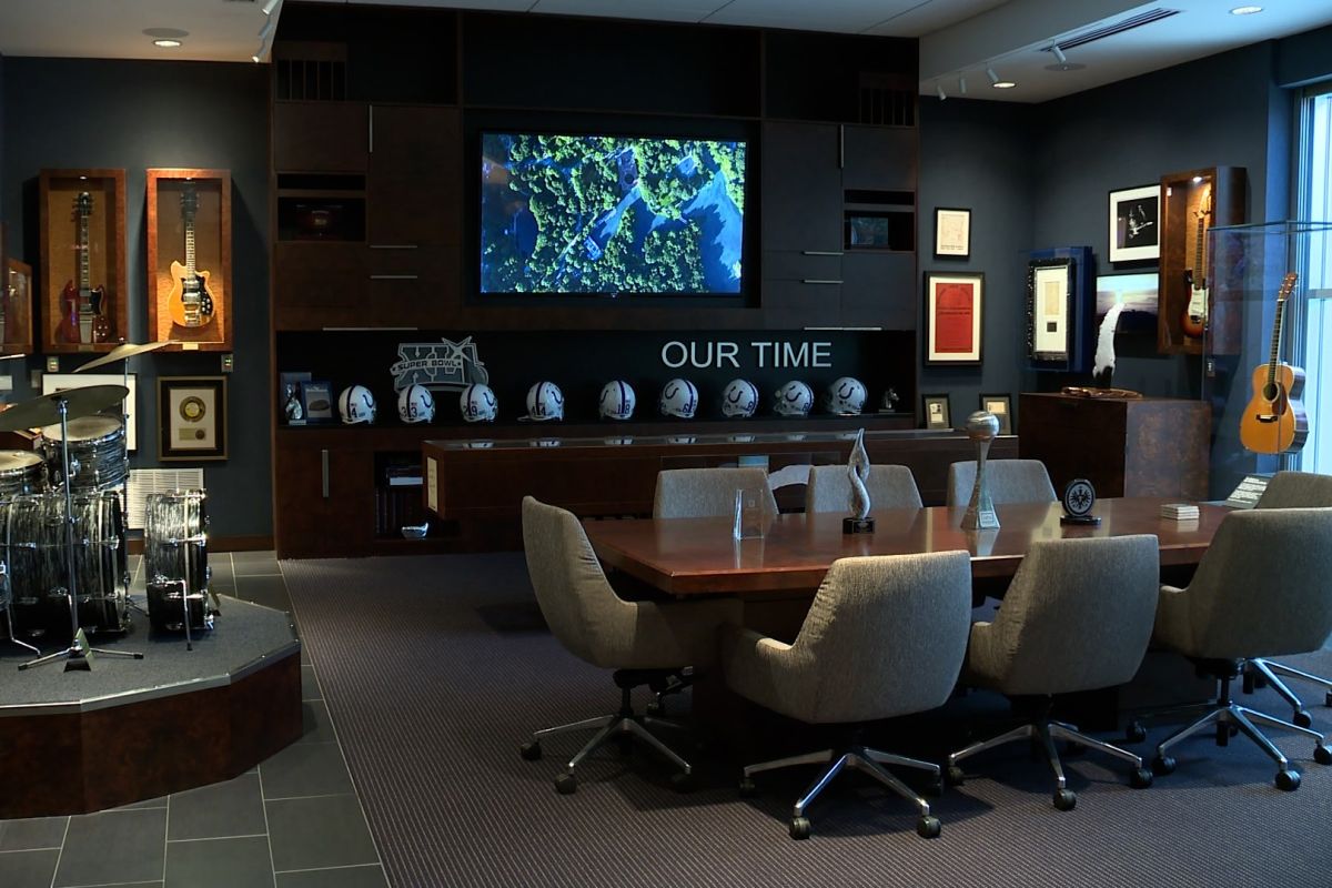 Jim Irsay's office