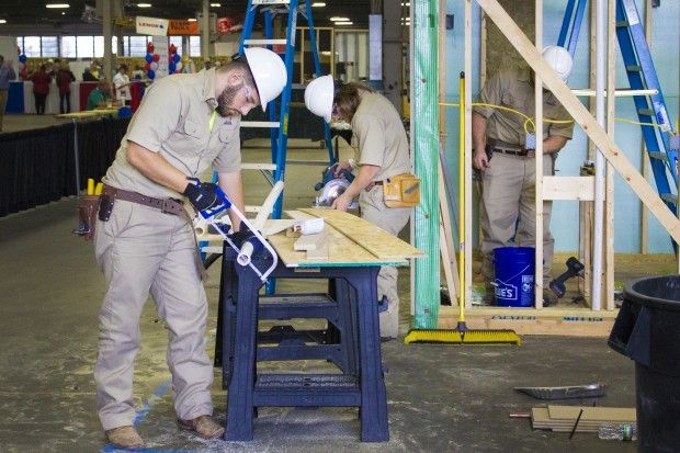 Students compete at the 2017 SkillsUSA national competition.