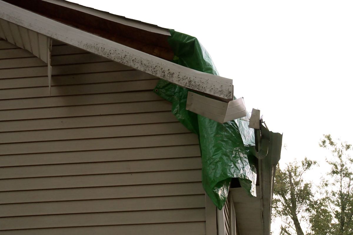 damaged roof still