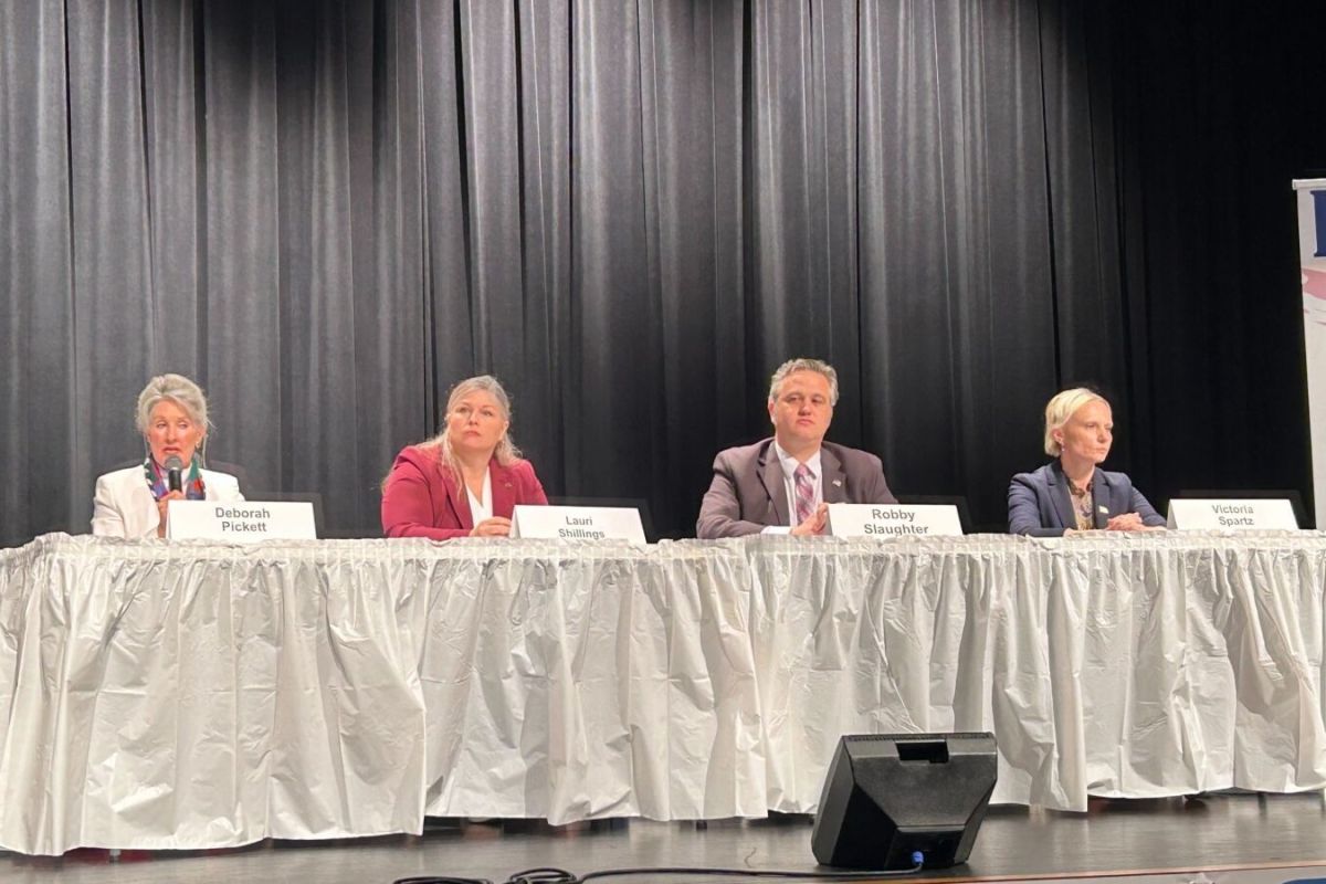 District 5 Congressional candidates answered questions at Anderson High School.